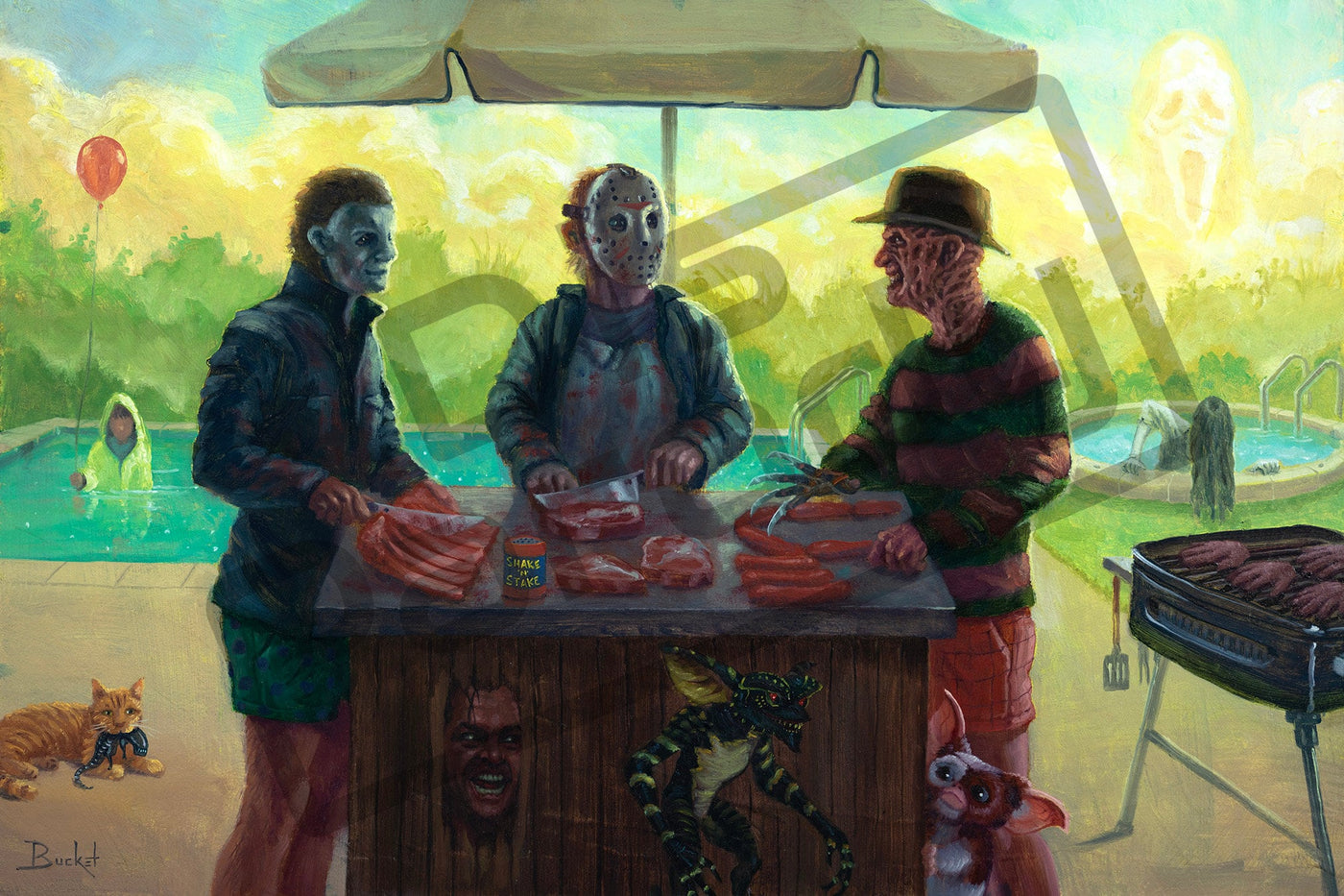 Butchers BBQ by Artist Bucket