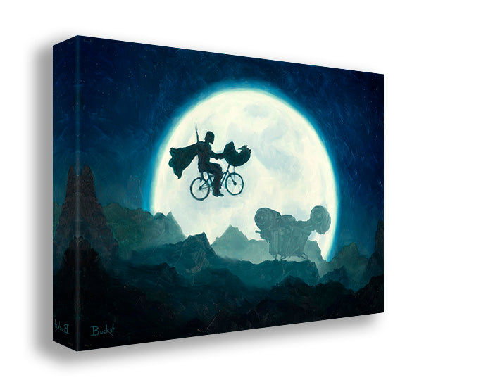 Baby Yoda's Midnight Ride by Artist Bucket