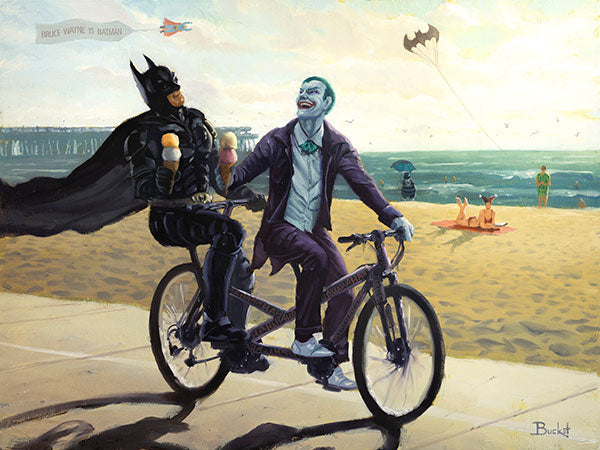 Summertime in Gotham by Bucket Original SOLD