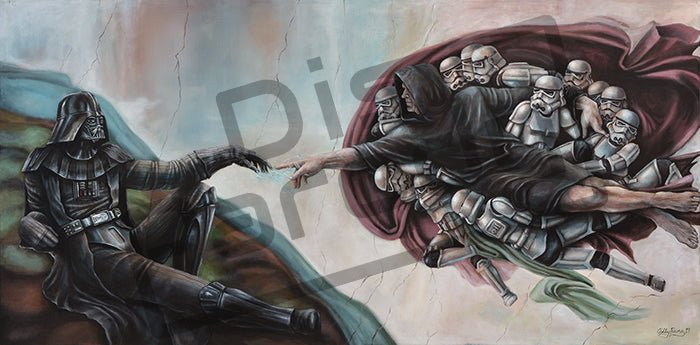 Creation of Vader by Ashley Raine