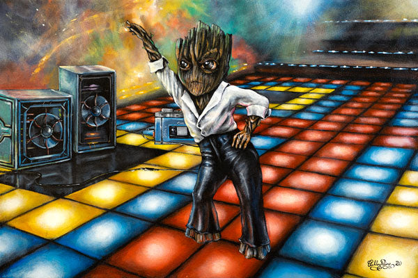 Disco Groot Original by Ashley Raine