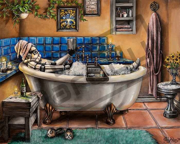 The Empire Strikes Bath by Ashley Raine