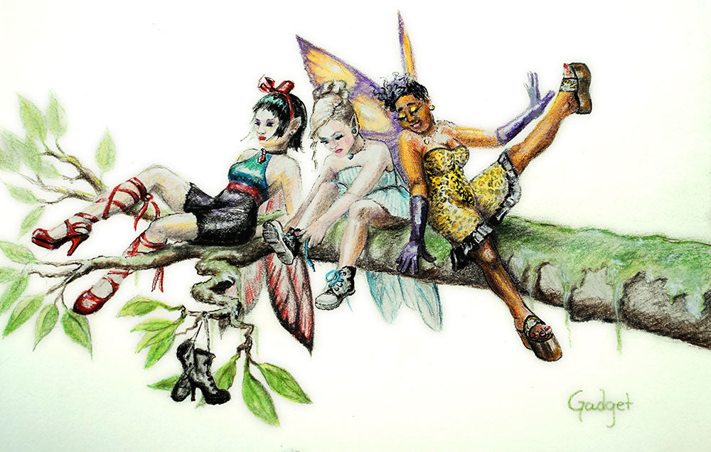 FASHION FAIRIES by artist Gadget