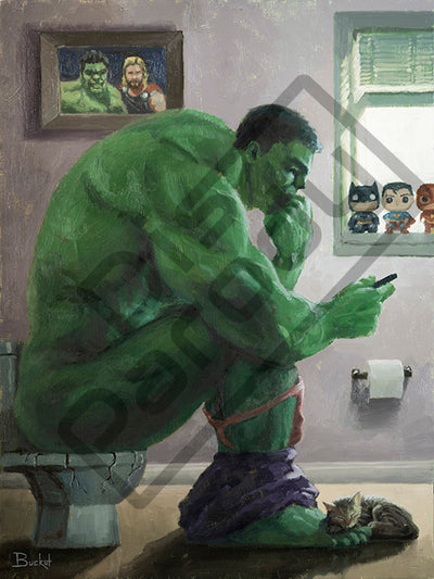 Hulk Splash by Artist Bucket