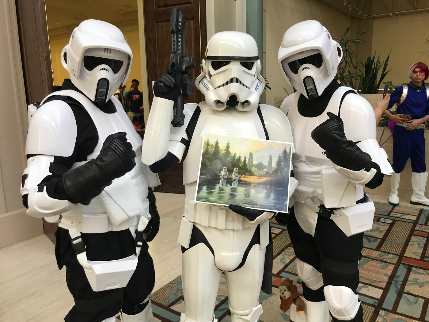 Stormtroopers Get Schooled by Artist Bucket