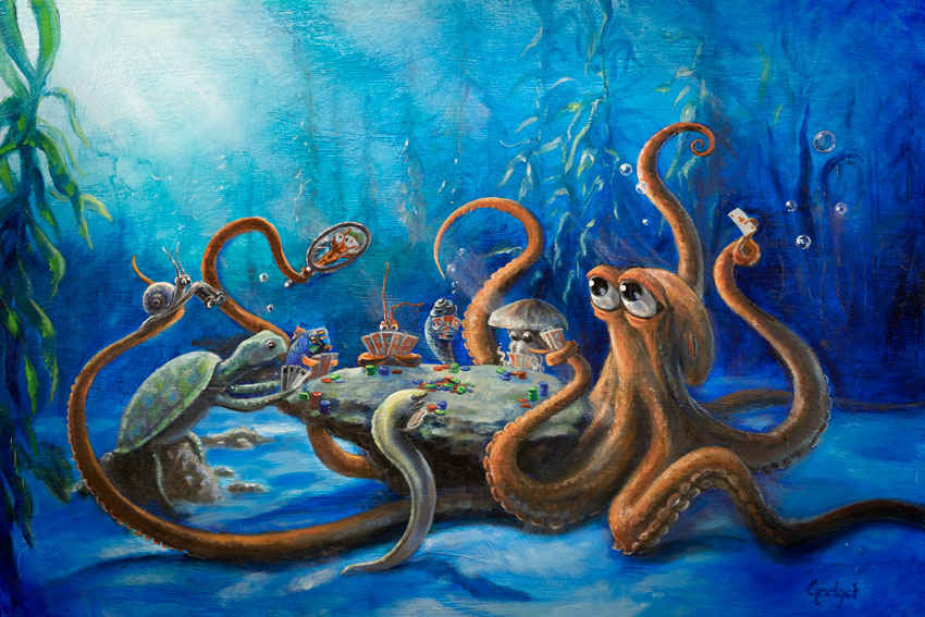 Octopoker by artist Gadget