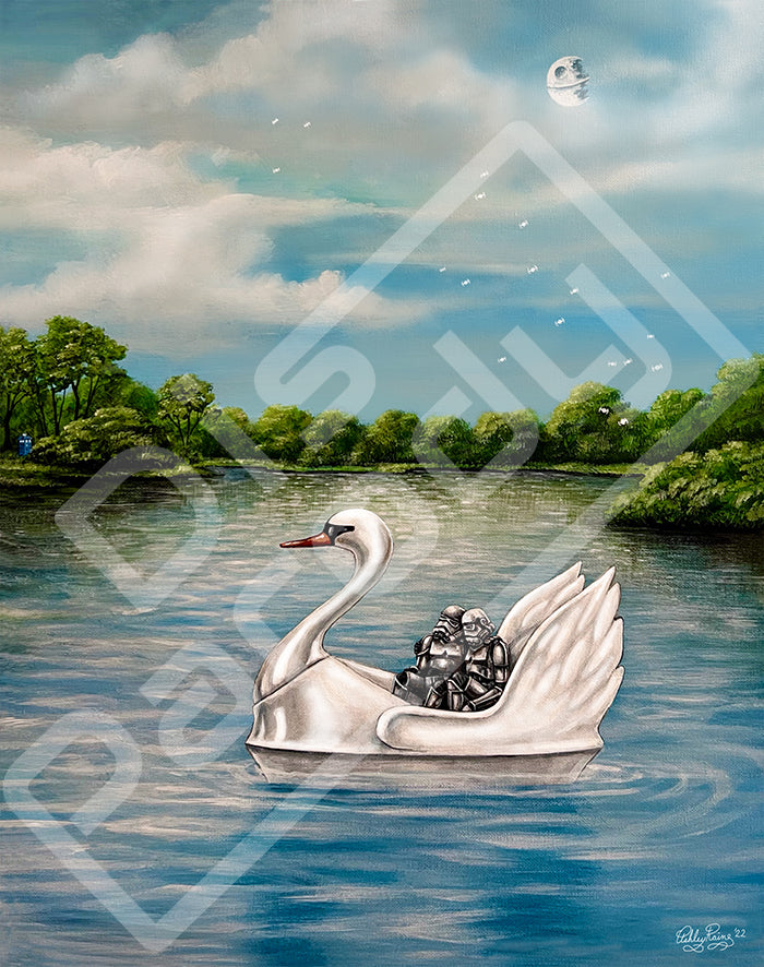 Swan Troopers by Ashley Raine