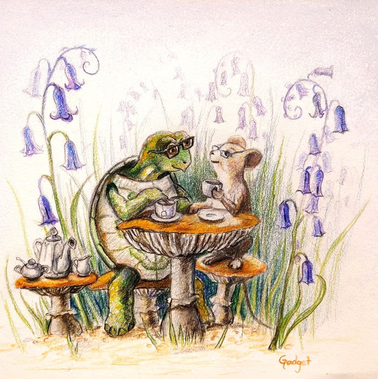 TEA FOR TWO by artist Gadget